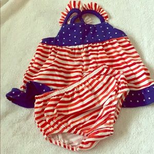Cat and Jack 12M Stars and Stripes Set